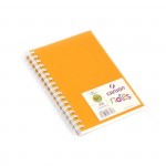 МРМ.204127713 Canson Блокнот Notes для графики на спирали, обложка Оранжевая 120грм 10,5х14,8см 50л