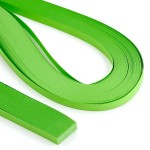 Набор бумаги арт. PK-6 для квиллинга 100 шт однотонная, 6 мм цв.5 зеленый
