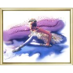 Набор ЧМ арт. КС-028 для изготовления картины со стразами Балерина