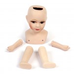 Набор для изготовления куклы арт.КЛ.21411 голова, 2 руки, 2 ноги, керамич. больш