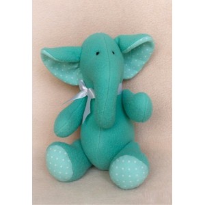 Набор для изготовления текстильной игрушки 21 см Elephant Story Слон арт.Е001 Ваниль