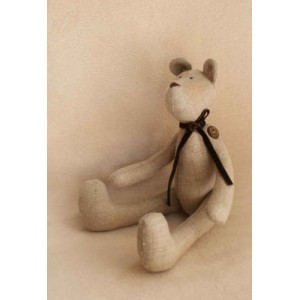 Набор для изготовления текстильной игрушки 29 см Bear''s Story Мишка тэдди арт.017 Ваниль