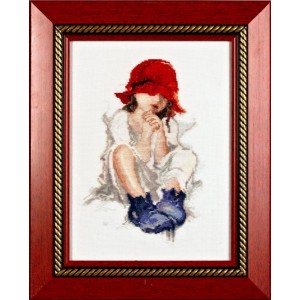 Набор для вышивания Алисена арт.1001 Красная шапочка 15*23 см