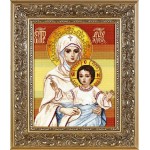 Набор для вышивания Алисена арт.1064 Богородица 29*36 см