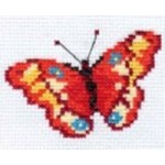 Набор для вышивания арт.Алиса - 043 М Бабочки 10х7 см