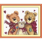 Набор для вышивания арт.ЧИ-17-06 (Д-085) СР Три медведя 18х16см