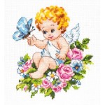 Набор для вышивания арт.ЧИ-35-19 Ангел нашей любви! 12х15 см