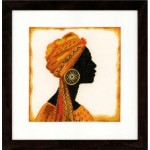 Набор для вышивания арт.LANARTE-21197 Африканка