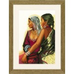 Набор для вышивания арт.LANARTE-21201 Две индийские женщины