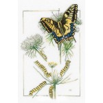 Набор для вышивания арт.LANARTE-21620 Рождение бабочки