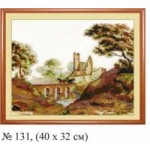 Набор для вышивания арт.Овен - 131 Б Старый замок 40x32 см