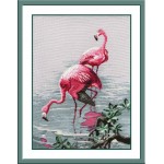 Набор для вышивания арт.Овен - 500 Фламинго