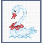 Набор для вышивания арт.Овен - 579 Лебедь