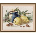 Набор для вышивания арт.Овен - 617 Натюрморт с лимонами