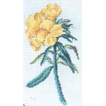 Набор для вышивания арт.РТ-С007 Желтые цветы 15x20 см