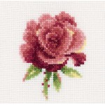 Набор для вышивания арт.РТ-H168 Роза красная М 10х10 см