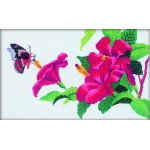 Набор для вышивания арт.РТ-R250 Из серии Бабочки и цветы Б 36x23 см