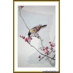 Набор для вышивания арт.ВЫШ -В-04 Птица на цветущей ветке 19x32 см
