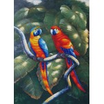 Набор для вышивания бисером арт.МК- Б011 Краски джунглей 33,5х47,5 см