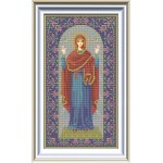Набор для вышивания бисером GALLA COLLECTION арт.И034 Икона Божией Матери НЕРУШИМАЯ СТЕНА 20 x 36 см