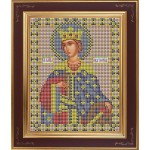 Набор для вышивания бисером GALLA COLLECTION арт. М 214 Св. Екатерина (12х15 см)