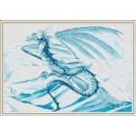 Набор для вышивания Орнамент арт. СП-004 Ледяной дракон 39х27