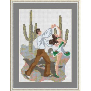 Набор для вышивания Орнамент арт. ЛД-013 Мексика 22х29см