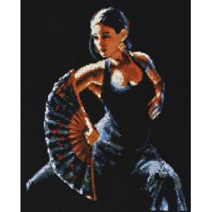 Набор для вышивания Палитра арт.10.003 Фламенко 24*30 см