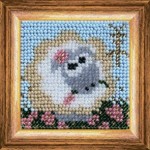 Набор для вышивания Вышивальная мозаика арт. 211ЗД. Веселая овечка
