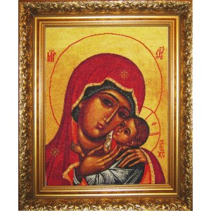 Набор для вышивания Юнона арт.0203 Богородица Касперовская 28х35,5см