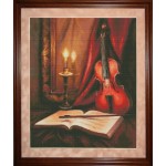 Набор для вышивания Юнона арт.0702 Соло для скрипки 28х34см