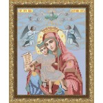 Наборы для вышивания бисером Арт Соло арт. NI-4006 Пресвятая Богородица Достойно есть 20,5х25