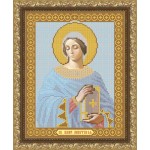 Наборы для вышивания бисером Арт Соло арт. NI-4021 Святая Великомученица Анастасия 20,5х25