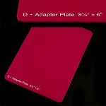 Пластина арт. GC-012 Grand Calibur Junior Raspberry Spacer Plate 8,5 х 6