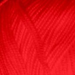 Пряжа для вязания ПЕХ Бисерная (100%акрил) 5х100гр450м цв. 88 красный мак