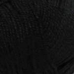 Пряжа для вязания ПЕХ Бриллиантовая (40%мериносовая шерсть+60% акрил) 5х100гр380м цв. 02 черный