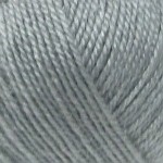 Пряжа для вязания ПЕХ Бриллиантовая (40%мериносовая шерсть+60% акрил) 5х100гр380м цв. 08 св. серый