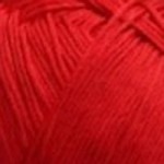 Пряжа для вязания ПЕХ Детский Хлопок (100% Мерсеризированный хлопок) 100гр 330м цв. 06 красный