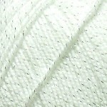 Пряжа для вязания ПЕХ Мерцающая (96%акрил+04%метанит) 5х100гр430м цв. 01 белый