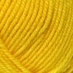 Пряжа для вязания ПЕХ Народная (30%шерсть+70%акрил ) 5х100гр220м цв. 118 подсолнух