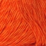 Пряжа для вязания ПЕХ Жемчужная (50%хлопок+50%вискоза) 5х100гр425м цв.284 оранжевый