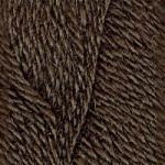 Пряжа для вязания ТРО Алиса (50%шерсть+50%вискоза) 10х100гр300м цв.0410 шоколадный