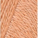 Пряжа для вязания ТРО Алиса (50%шерсть+50%вискоза) 10х100гр300м цв.2862 персик
