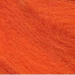 Пряжа для вязания ТРО Гребная лента полутонкая (100%полутонкая шерсть) 1х100гр72м цв.0491 ярко оранжевый