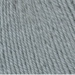 Пряжа для вязания ТРО Королевская (100%шерсть) 10х50гр200м цв.0257 св.серый