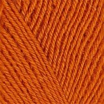 Пряжа для вязания ТРО Королевская (100%шерсть) 10х50гр200м цв.1625 оранжевый