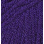Пряжа для вязания ТРО Кроха (20%шерсть+80%акрил) 10х50гр135м цв.0031 темно-фиолетовый