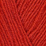 Пряжа для вязания ТРО Кроха (20%шерсть+80%акрил) 10х50гр135м цв.0042 красный