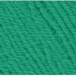 Пряжа для вязания ТРО Кроха (20%шерсть+80%акрил) 10х50гр135м цв.0752 зеленая бирюза