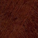 Пряжа для вязания ТРО Ласка (50%мохер+50%акрил) 10х100гр430м цв.2231 махагоновый